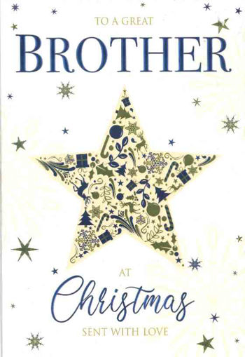 Picture of GREAT BROTHER CHRISTMAS CARD